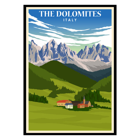 Dolomiten - Italien Poster
