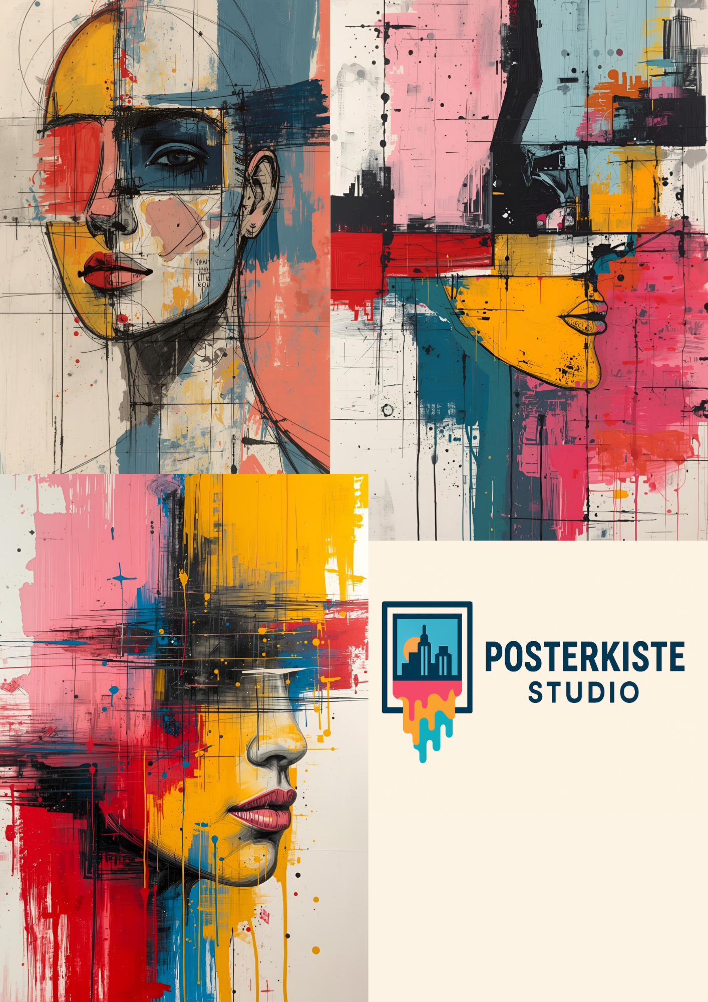 Trinity Art Set - Lines of Identity