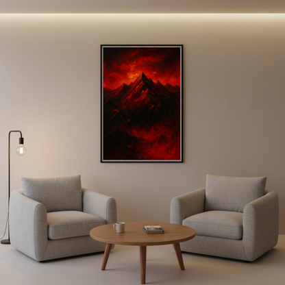 "Inferno Within" – Emotion in Color